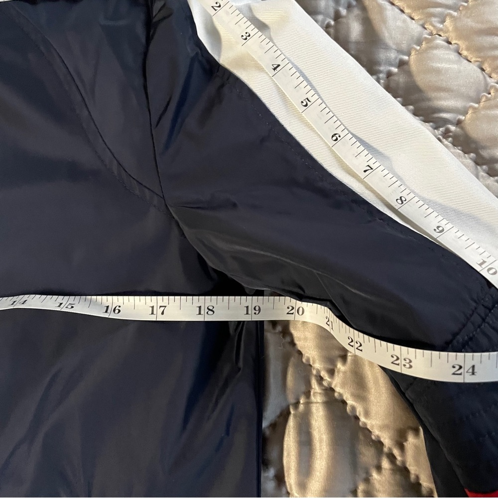 ANTONY MORATO {XS} Navy Blue Windbreaker with Nautical White & Red Detail - Picture 11 of 14